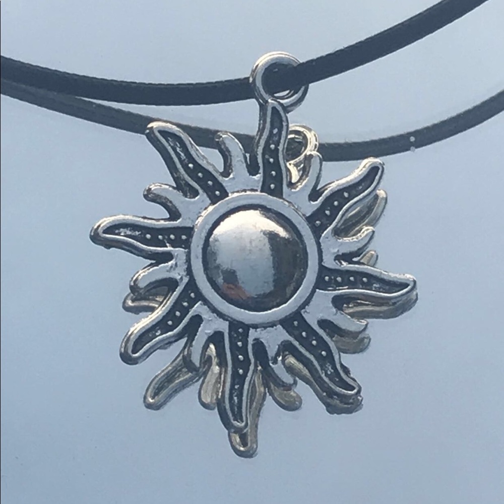 Sun Charm Necklace